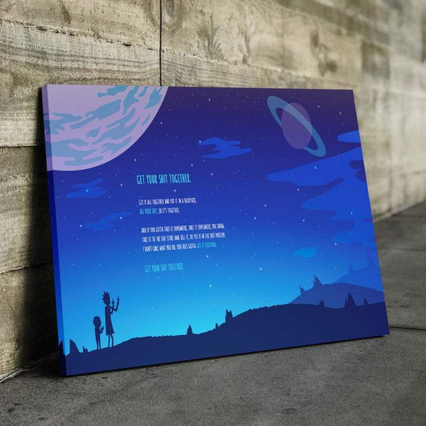 Get Your Shit Together Canvas Set