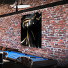 Gold Lips Woman Canvas Art