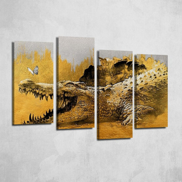 Golden Alligator - FanaticPrintz