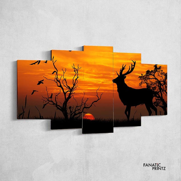 Good Night Africa Canvas Set
