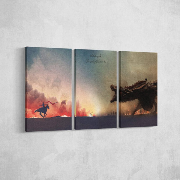 GOT Dragon Attack - FanaticPrintz