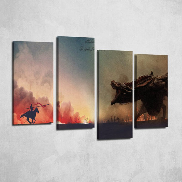 GOT Dragon Attack - FanaticPrintz
