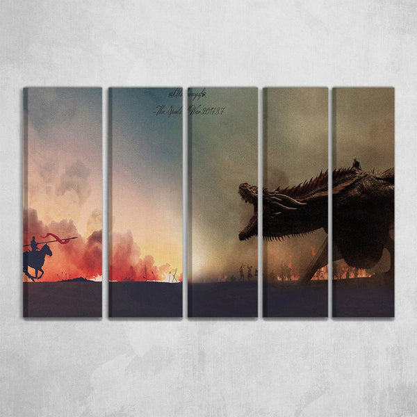 GOT Dragon Attack - FanaticPrintz