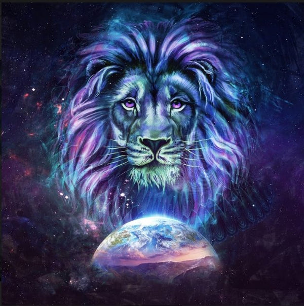 Guardian Lion Canvas - Parable Visions