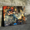 Guitar Man Canvas Set