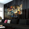 Guitar Man Canvas Set