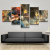 Guitar Man Canvas Set