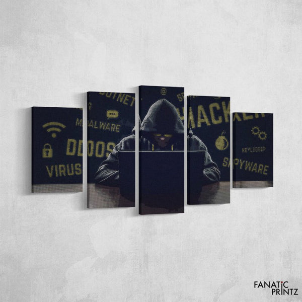 Hacker Mood Canvas Set - FanaticPrintz