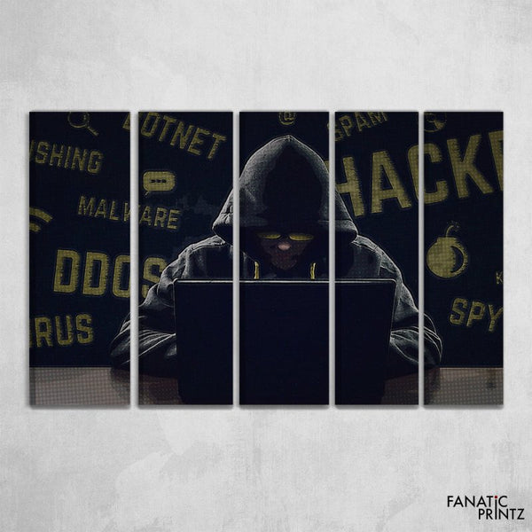 Hacker Mood Canvas Set - FanaticPrintz