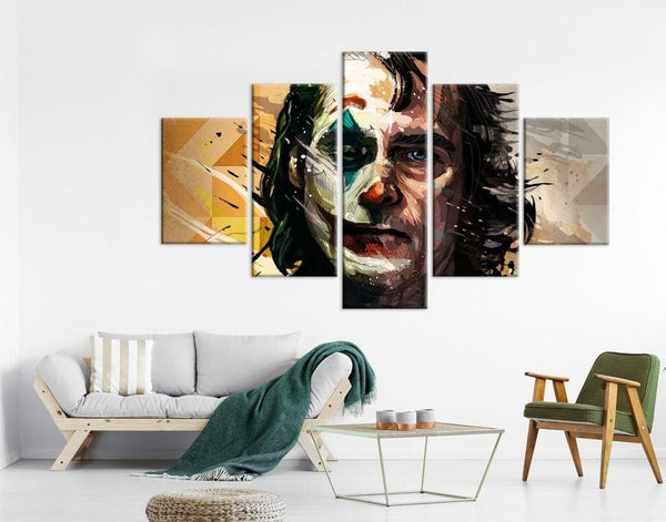 Half Human Half Joker Canvas Set