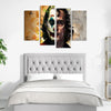 Half Human Half Joker Canvas Set