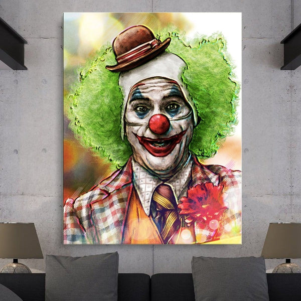 Hello Mr Clown Joker Limited Edition Canvas