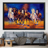 Horses Running Painting Canvas Set - FanaticPrintz