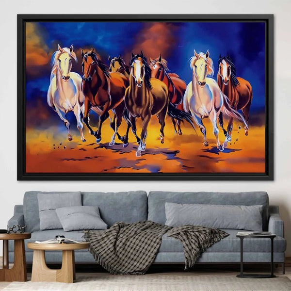 Horses Running Painting Canvas Set - FanaticPrintz