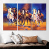 Horses Running Painting Canvas Set - FanaticPrintz