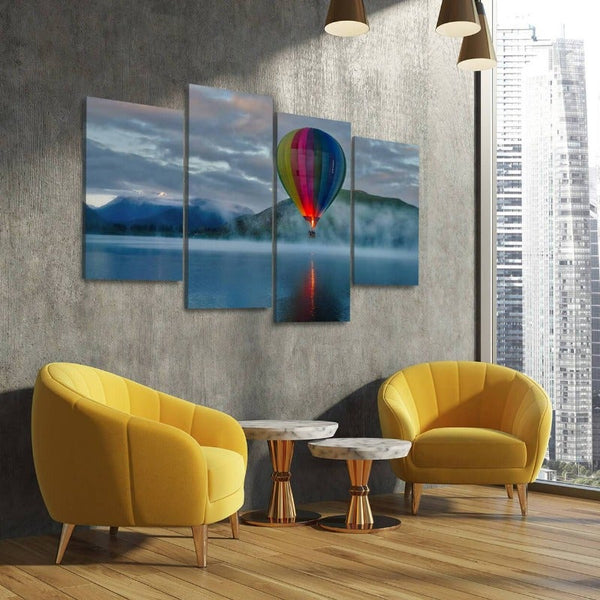 Hot Air Balloon Canvas Set