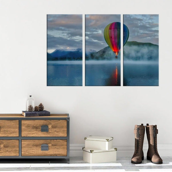 Hot Air Balloon Canvas Set