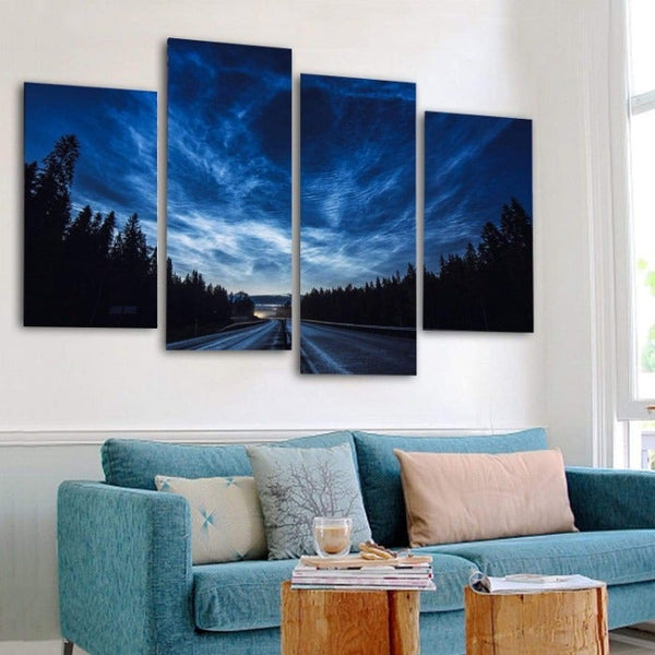 Illumenated  Sky Canvas Set