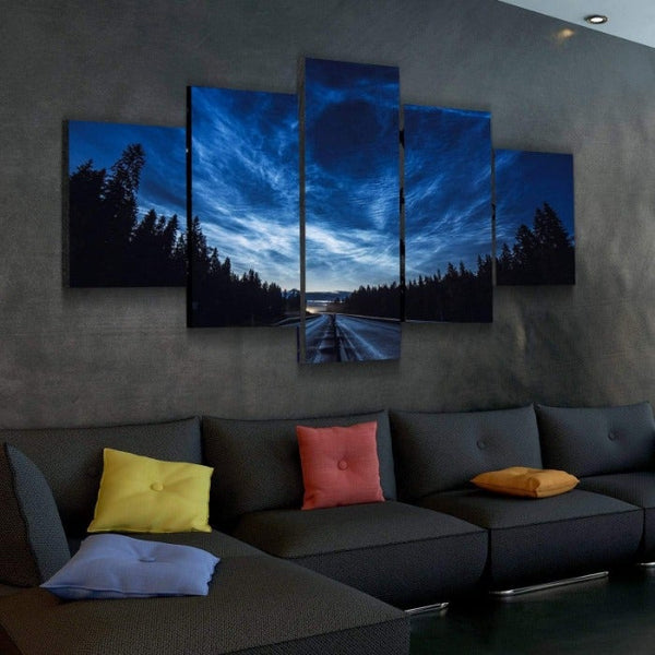 Illumenated  Sky Canvas Set