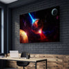 Inside Planet Explosion Canvas Set