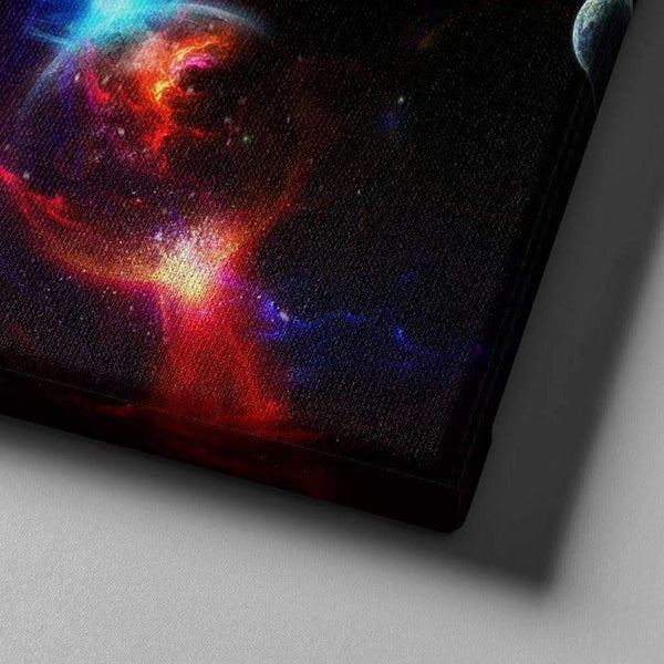 Inside Planet Explosion Canvas Set