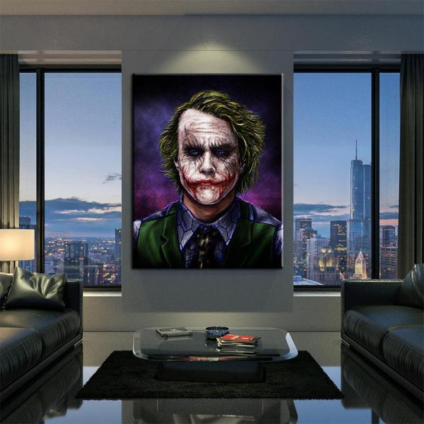 Interrogate a Clown Canvas Art - FanaticPrintz