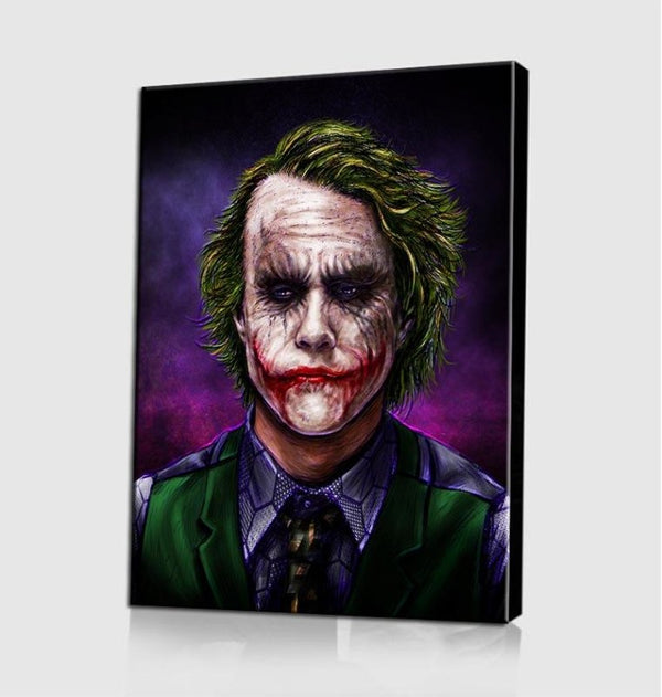 Interrogate a Clown Canvas Art - FanaticPrintz