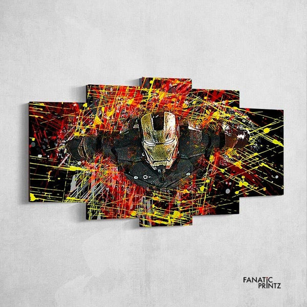 Iron Man Canvas Set - Limited Edition