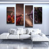 Joker In Michelangelo Style Canvas Set