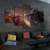 Joker In Michelangelo Style Canvas Set