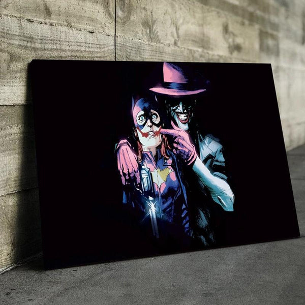 Joker And Quinn Canvas Set