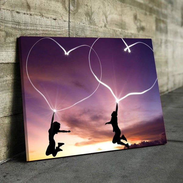 Jump Love Canvas Set
