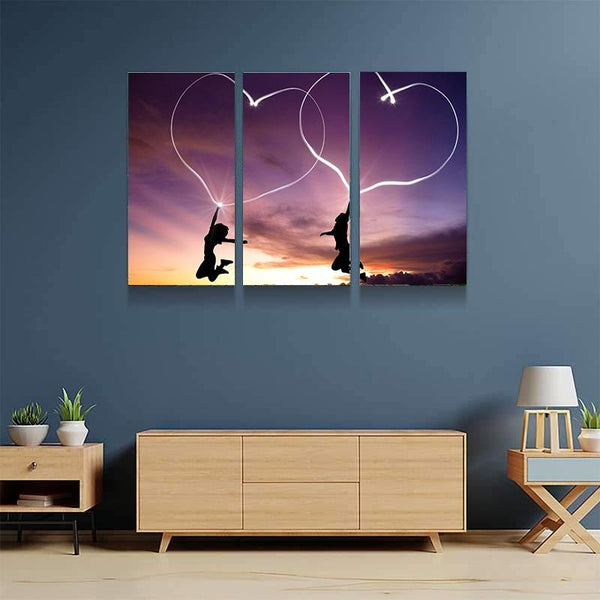 Jump Love Canvas Set