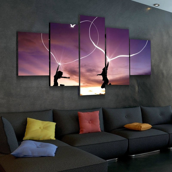 Jump Love Canvas Set