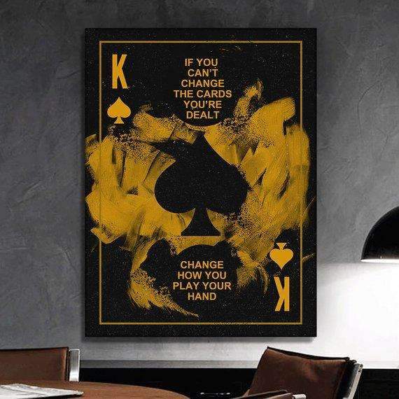 King Of Spades - Change How You Play - FanaticPrintz
