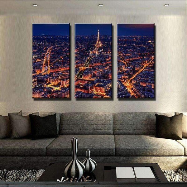 Light Up Paris Canvas Set