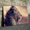 Lion Pose Canvas Set
