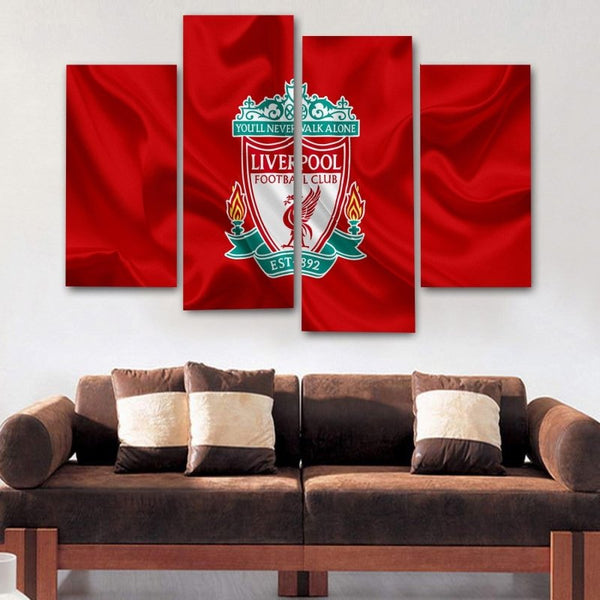 LIVERPOOL CANVAS FOOTBALL SET