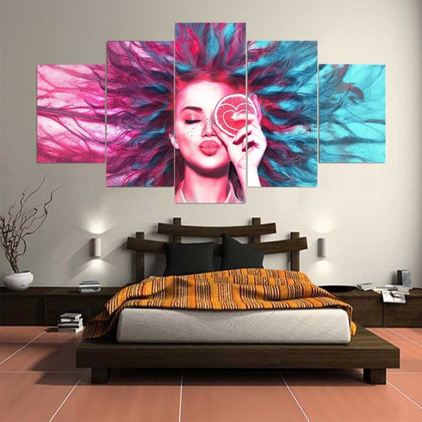 Love Of A Women Canvas Set