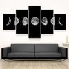 Lunar Cycles Canvas Set