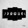 Lunar Cycles Canvas Set