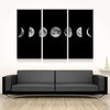 Lunar Cycles Canvas Set