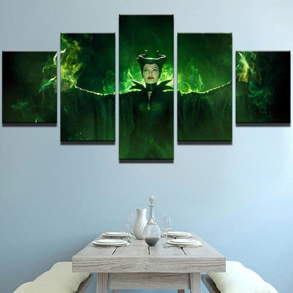 Maleficent Disney Canvas Set
