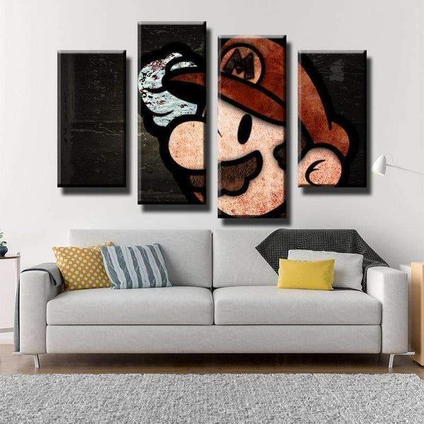 Mario Wall Art Canvas Set