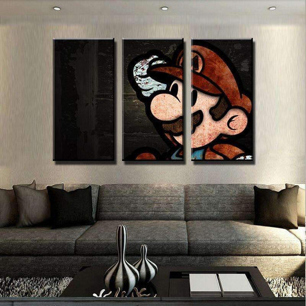 Mario Wall Art Canvas Set