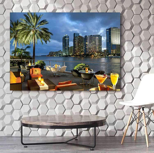 Miami Beach Canvas Set