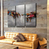 Michelangelo Colorful Gesture Canvas Set