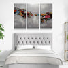 Michelangelo Colorful Gesture Canvas Set