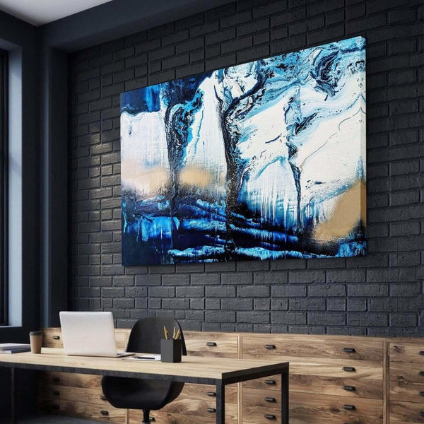 Midnight Waters Canvas Set By Amber Lamoreaux Art