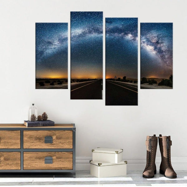 Milky Way Road Canvas Set